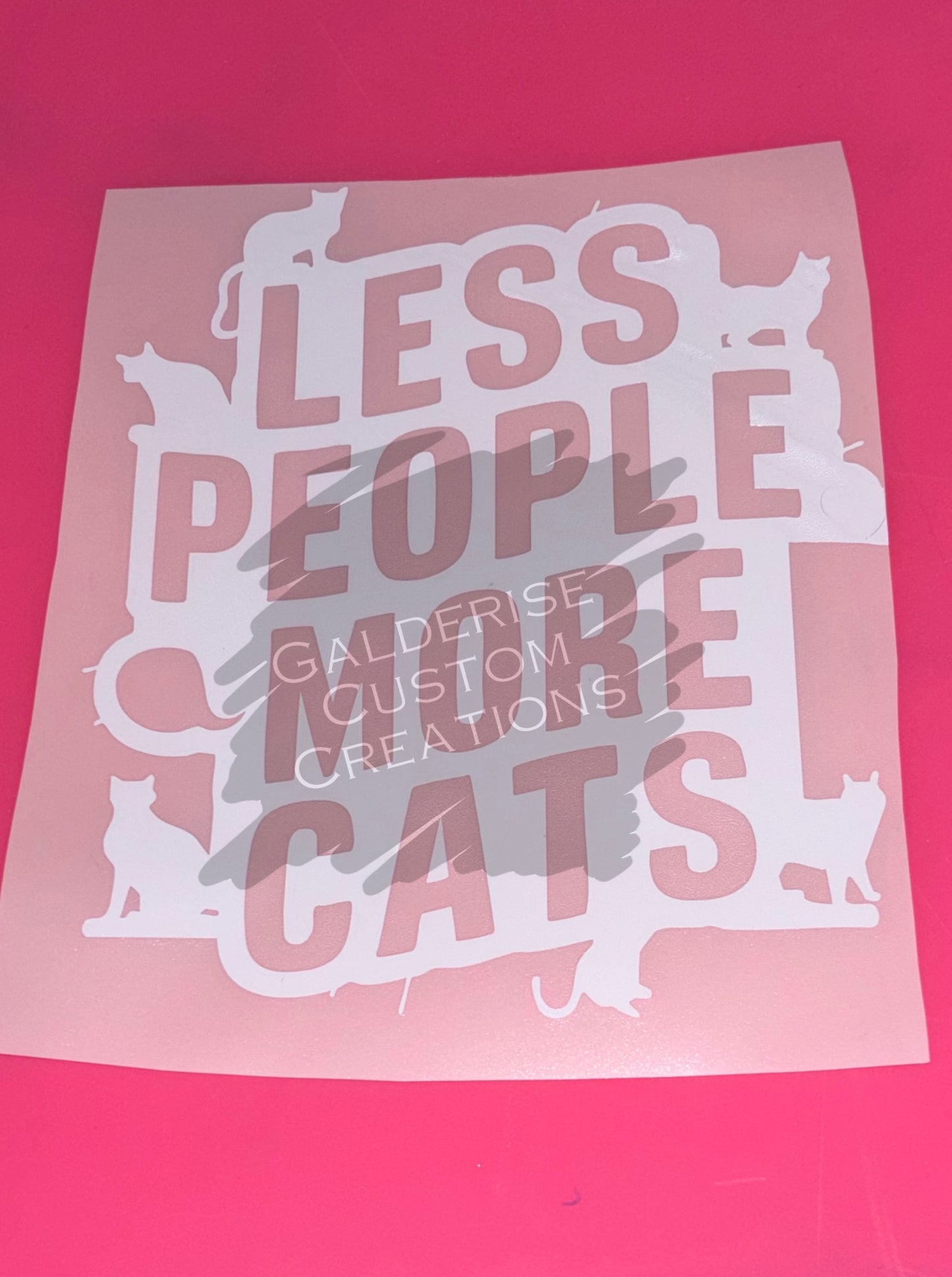 Less People More Cats