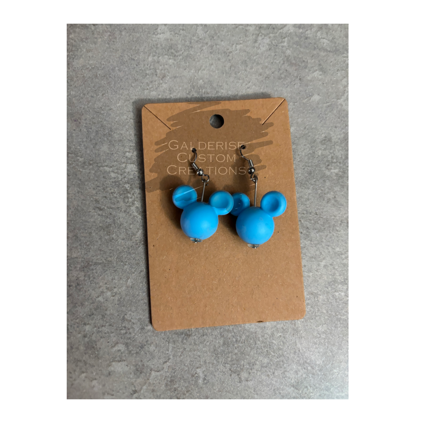 Mouse Head- Blue