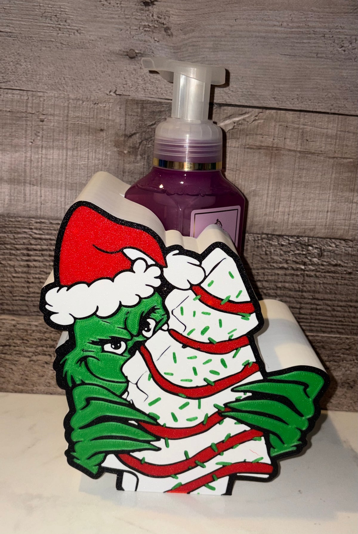 Grinch and Tree Cake