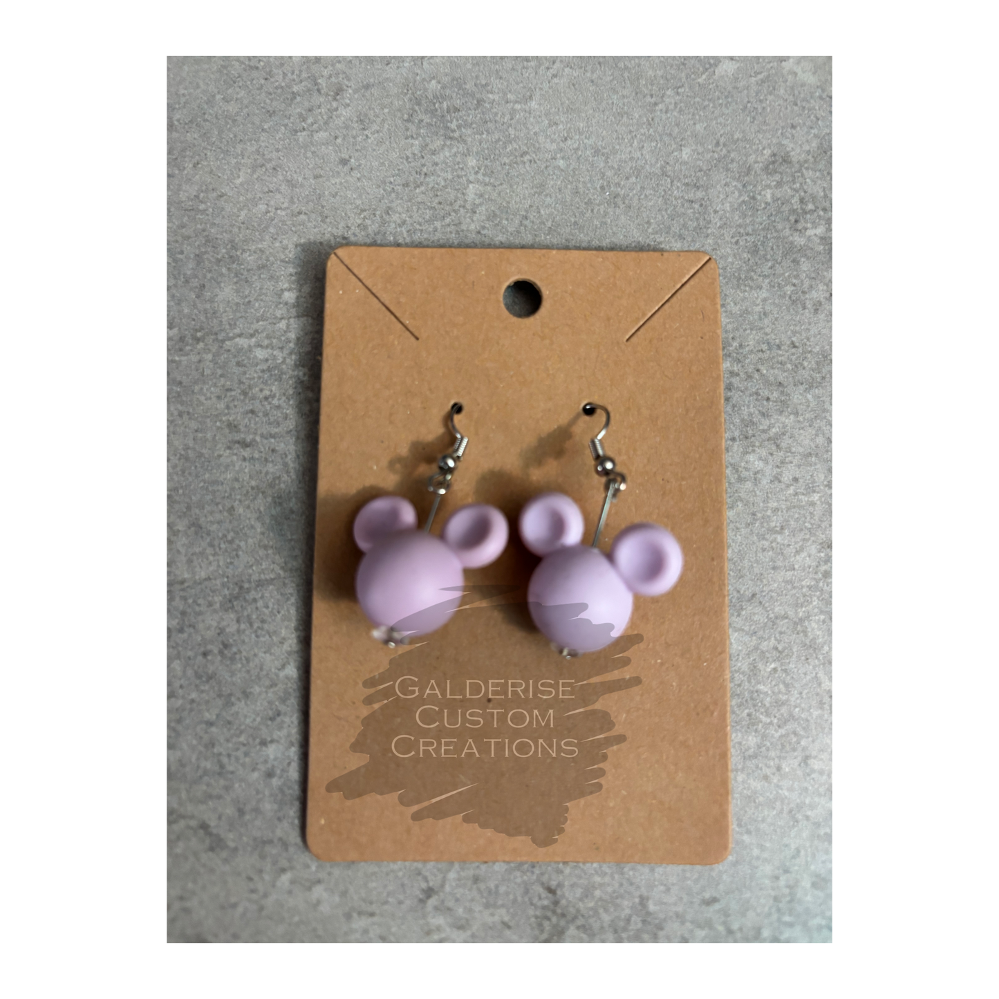 Mouse Head- Purple