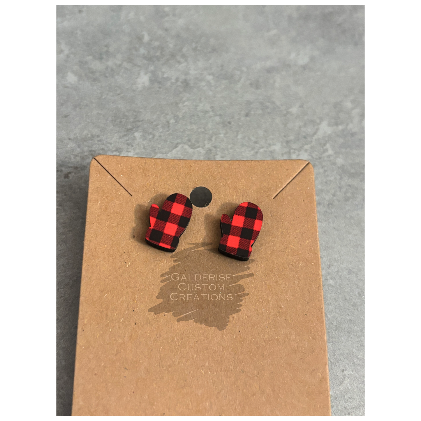 Mittens- Red