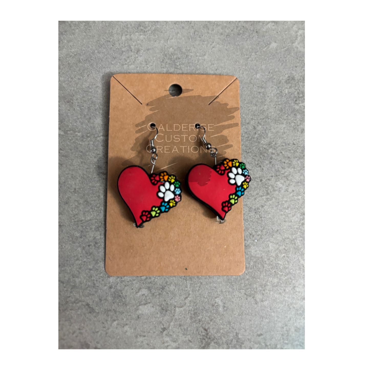 Pawprints Heart