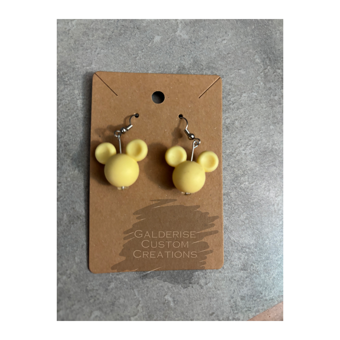 Mouse Head- Yellow