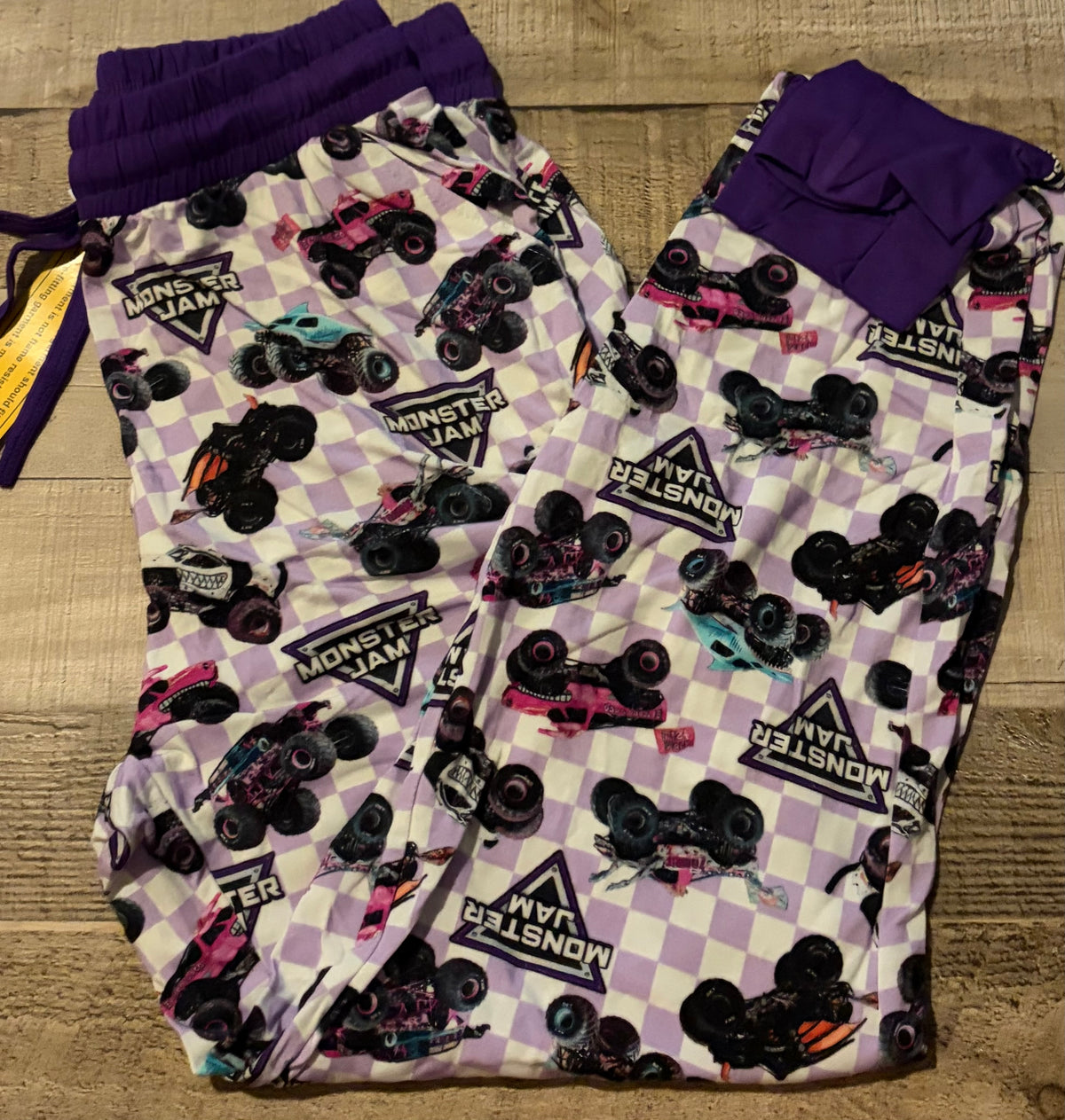 Purple Monster Trucks