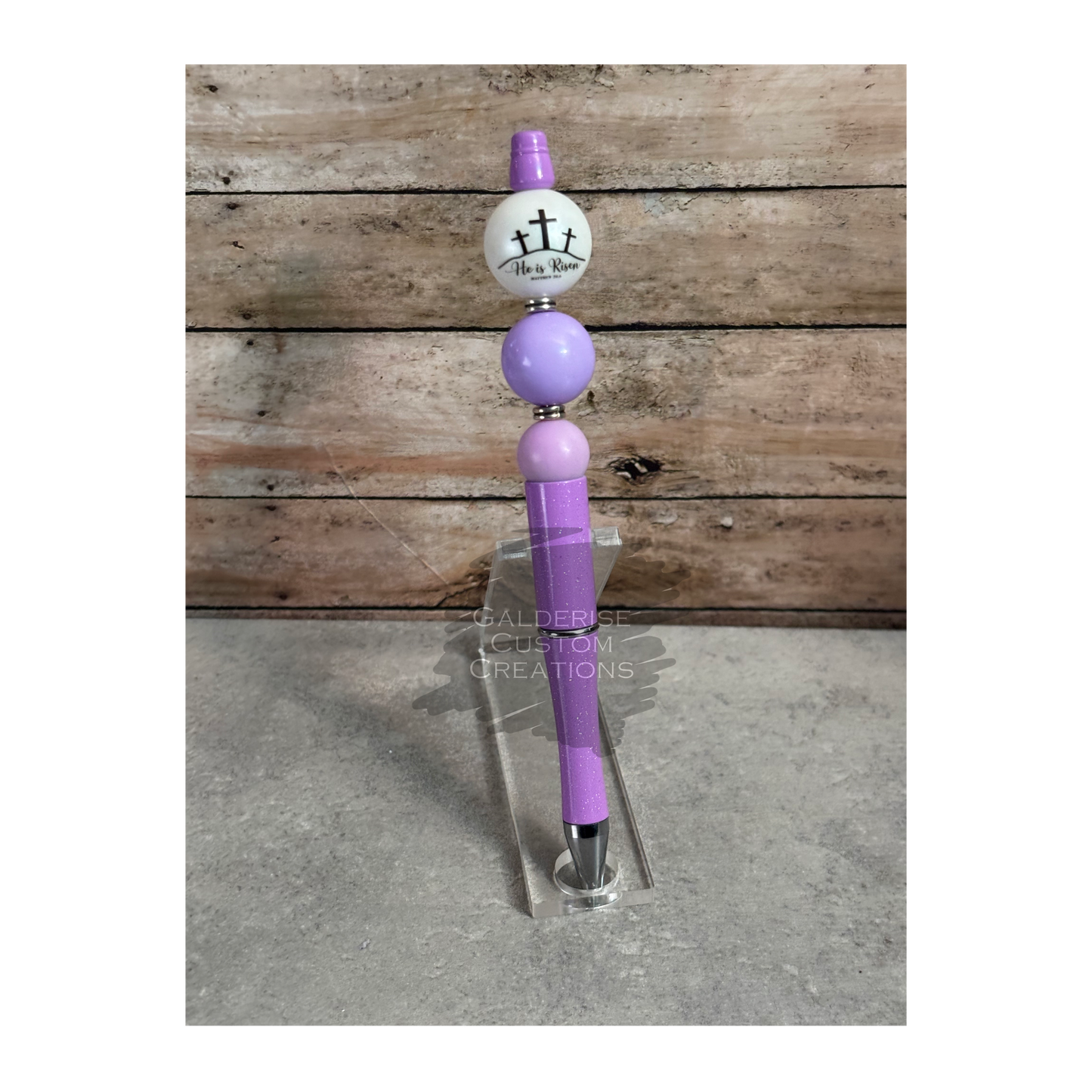 He is Risen- Purple