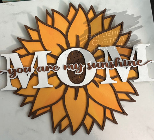 Mom Sunflower