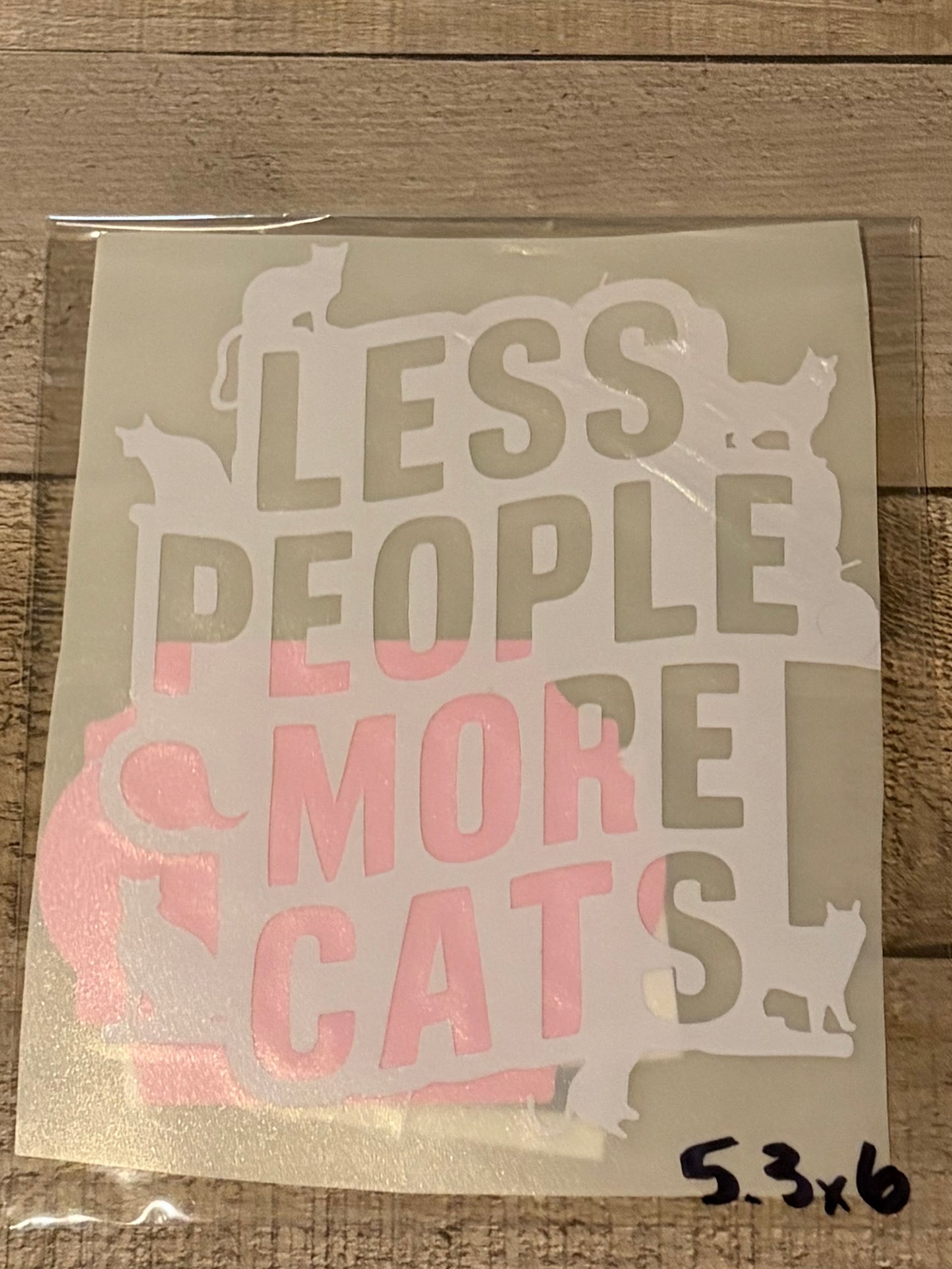 Less People, More Cats