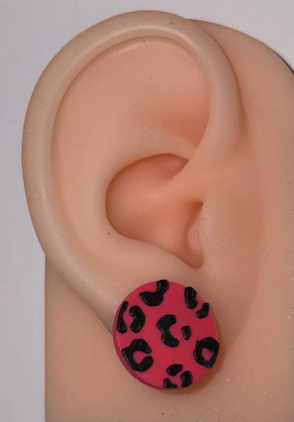 Leopard Studs