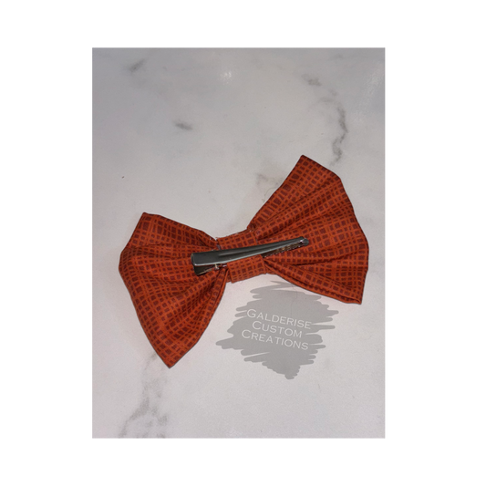 Orange Plaid