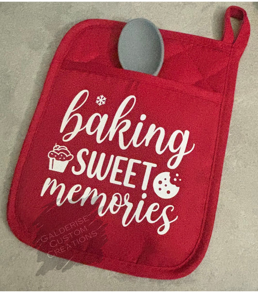 Baking Sweet Memories Oven Mitt