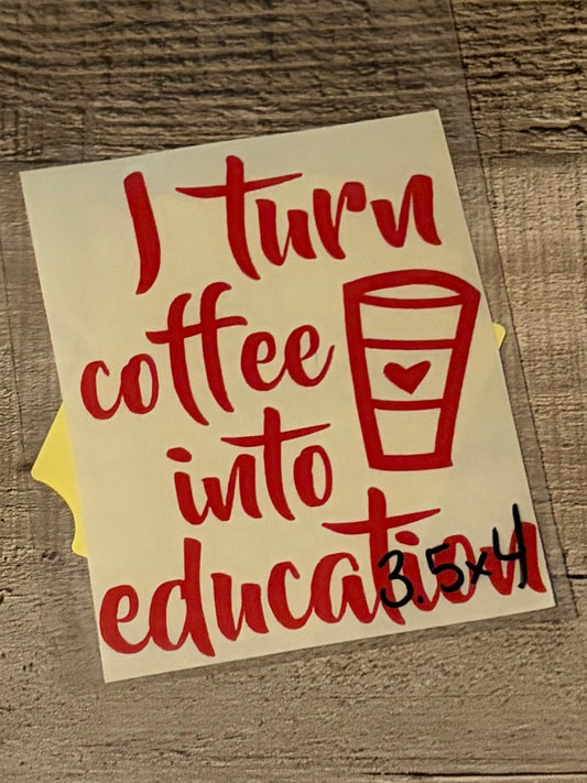 Coffee into Education