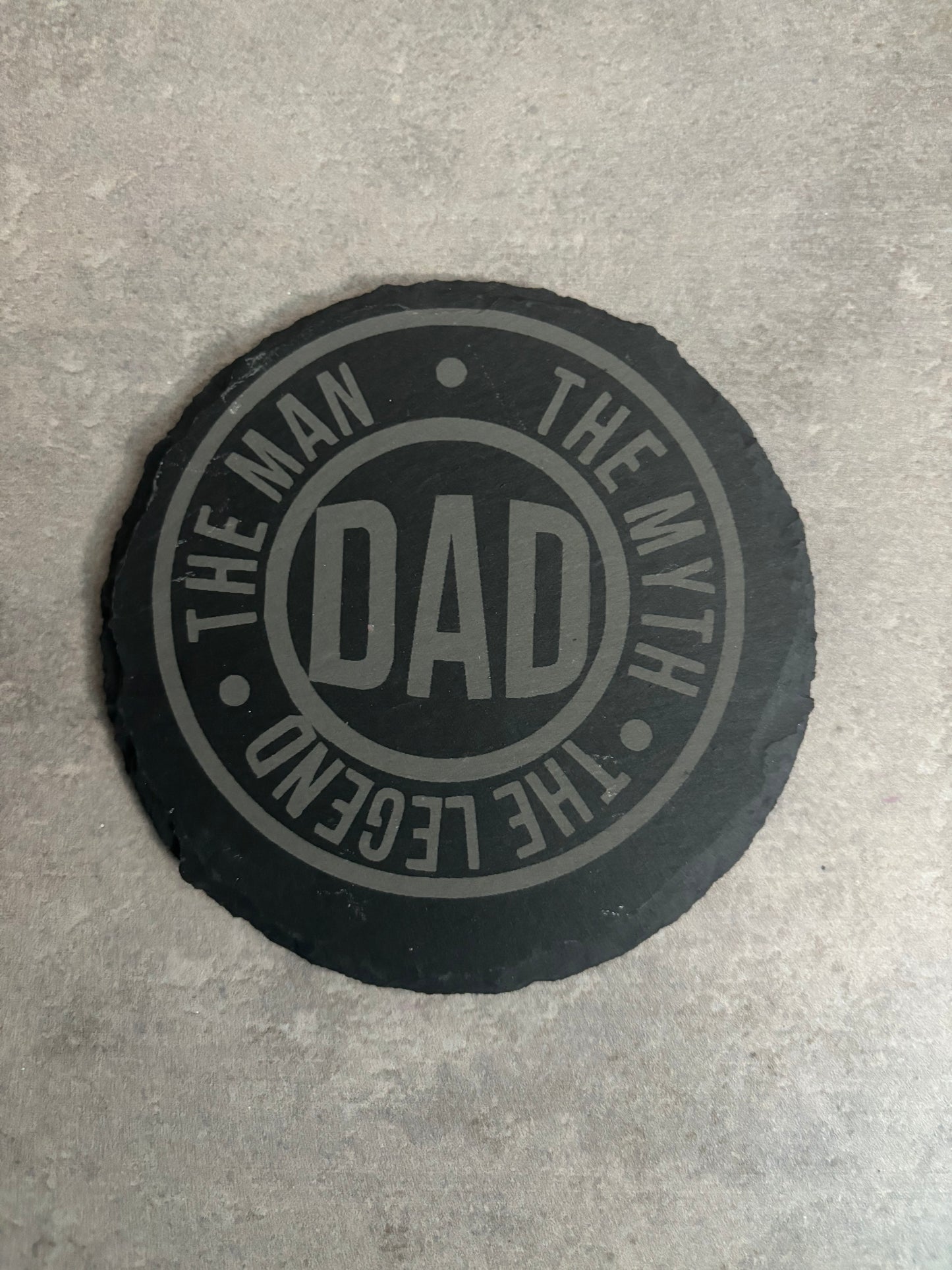 Dad Slate Coaster