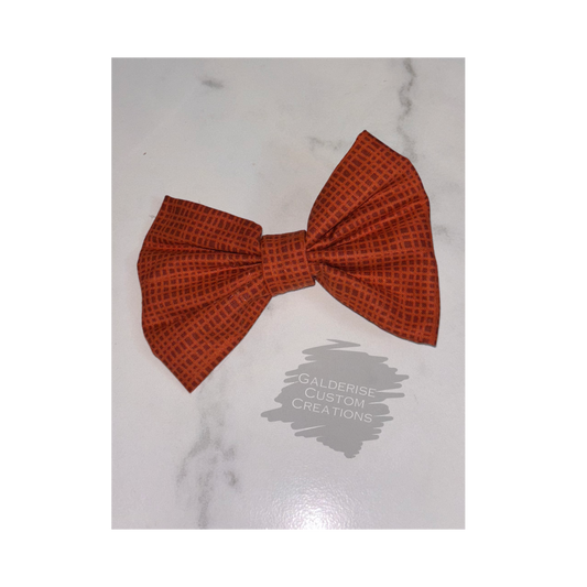 Orange Plaid