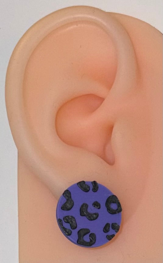 Leopard Studs