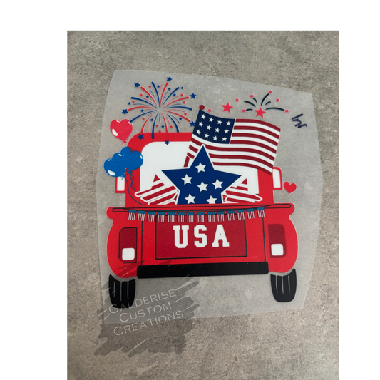 Patriotic Truck