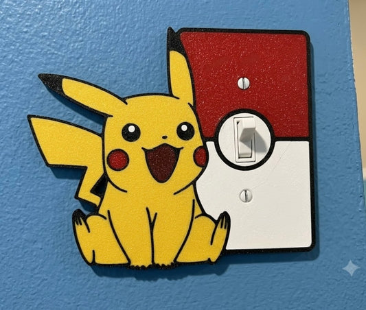 Pikachu Switch Cover