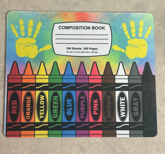 Crayons Mousepad